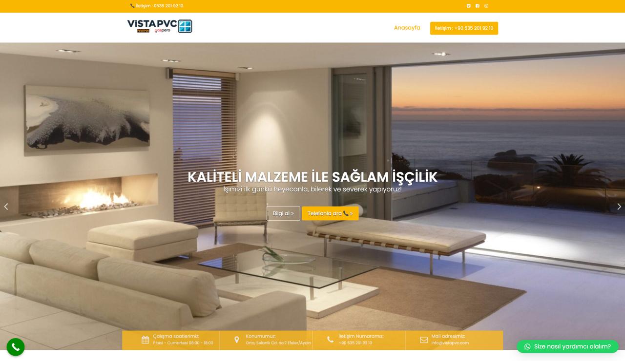 Vista Pvc Cam balkon Sistemleri